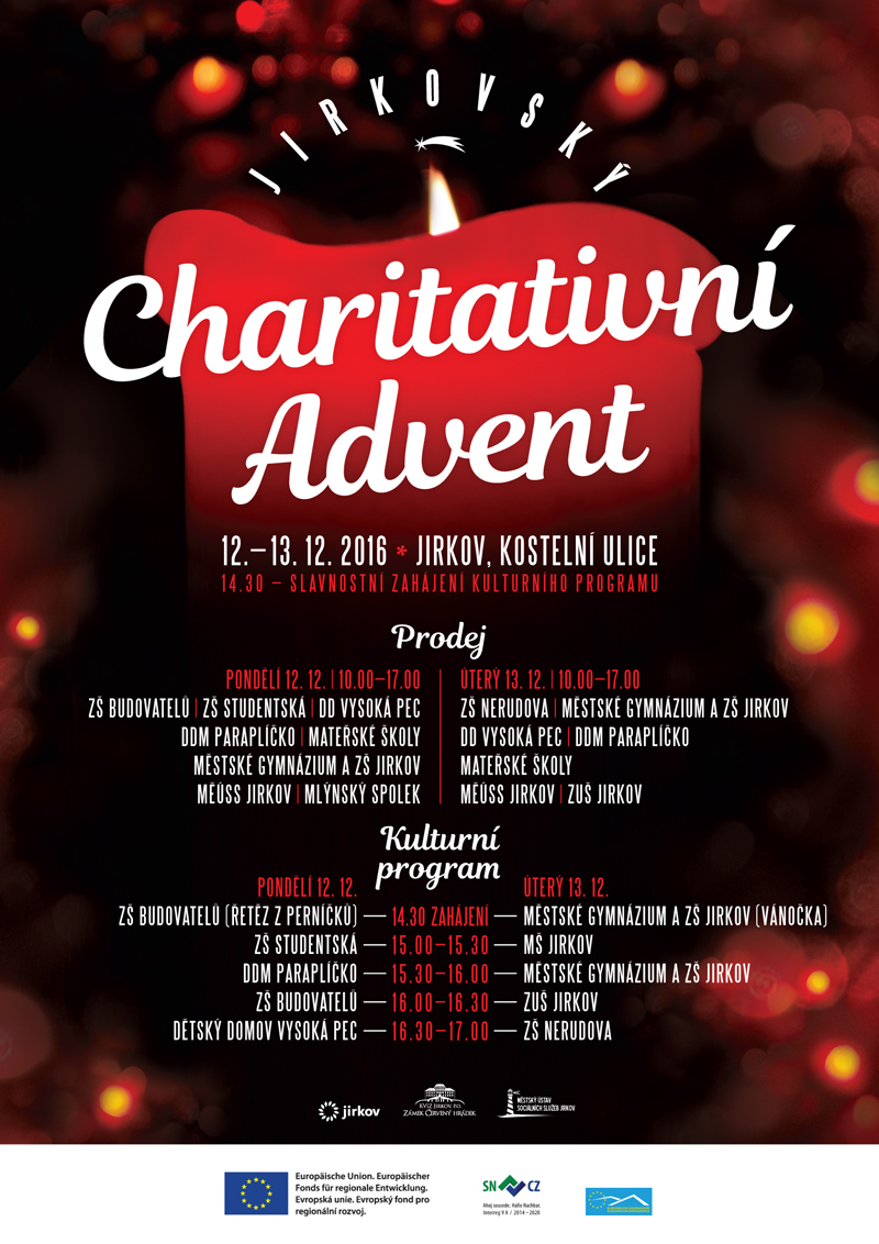 12. -13. 12. 2016  Jirkovský charitativní advent