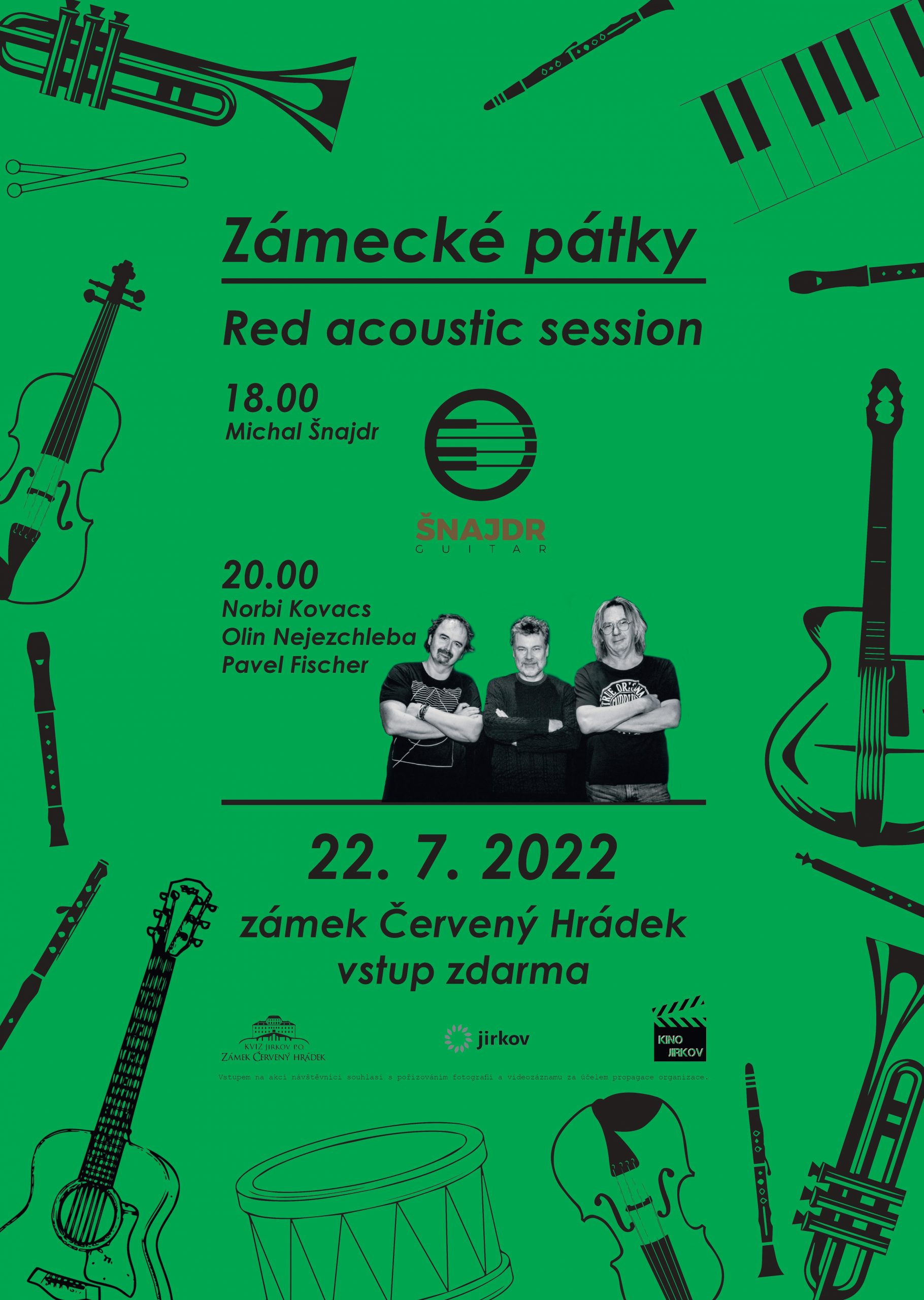 Zámecký pátek: Red Acoustic Session 22.7.